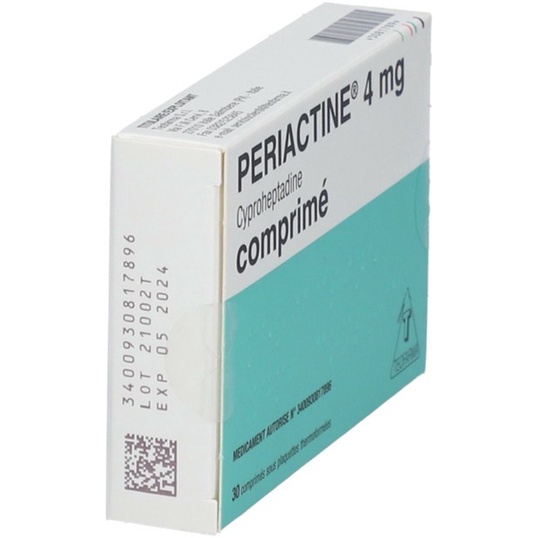 Periactin cyproheptadine